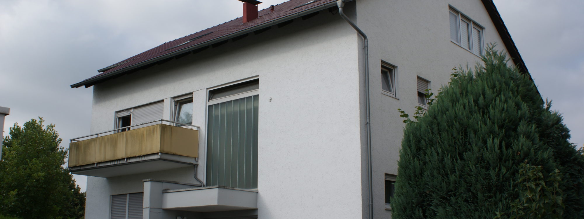 Vermietet ! – Geräumige Erdgeschosswohnung mit Balkon